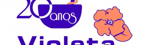 Logomarca Farmácia Violeta – 20 anos